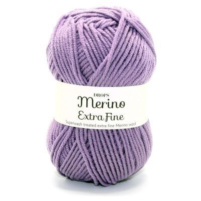 Пряжа DROPS Пряжа DROPS Merino Extra Fine Цвет.22 Medium purple/св.фиолет
