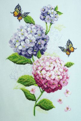 Набор для вышивания Марья искусница 04.004.13 Соцветия гортензий