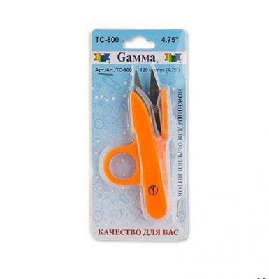 Ножницы для шитья Gamma TC-800 Ножницы-кусачки "GAMMA" для обрезки ниток 120 мм