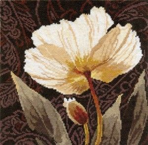 Набор для вышивания Алиса 2-17 Белые цветы: Залитый светом