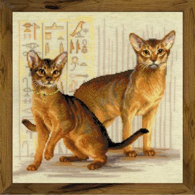 Набор для вышивания Риолис (Сотвори Сама) 1671 Абиссинские кошки