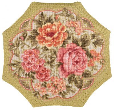 Набор для вышивания Риолис (Сотвори Сама) 1558 "Подушка "Вечерний сад"