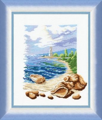 Набор для вышивания Чарiвна Мить 211 "Море" (правая часть)