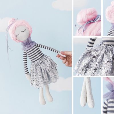 Набор для изготовления игрушки Арт Узор 3548684 Интерьерная кукла «Ханна», набор для шитья