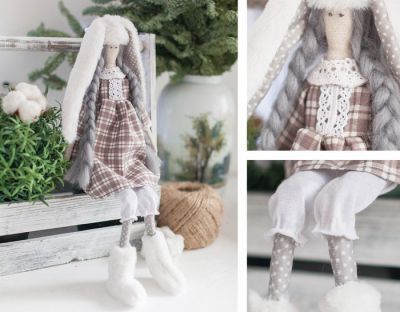 Набор для изготовления игрушки Арт Узор 4263011 Мягкая кукла «Нелли», набор для шитья