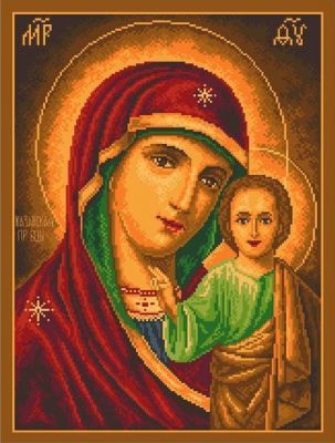 Набор для вышивания иконы Матрёнин Посад 537 Казанская Богородица - набор для вышивания(МП)