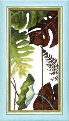 Набор для вышивания Чарiвна Мить ВТ-167 Триптих "Сквозь жаркие тропики"