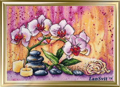 Набор для вышивания ЛанСвiт А-008 Магическая орхидея
