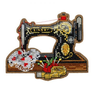 Набор для вышивания Дивная вишня ВВ-145 "Швейная машинка"