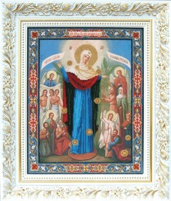 Набор для вышивания иконы Чарiвна Мить Б-1103 "Икона Божьей Матери Всех скорбящих Радость" - чм