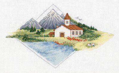 Набор для вышивания Кларт 8-361 "Дом в горах"