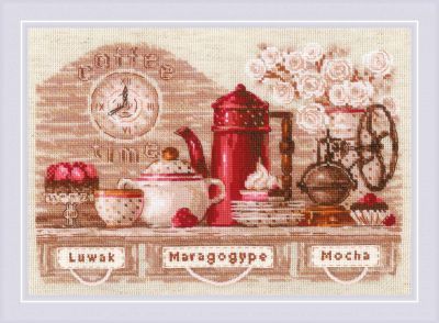 Набор для вышивания Риолис (Сотвори Сама) 1874 "Coffee Time"