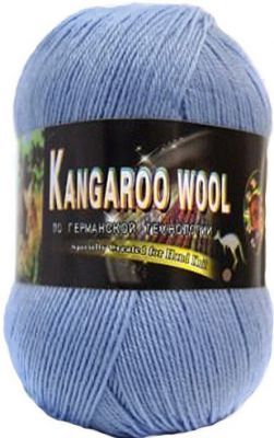 Пряжа Color City Пряжа Color City Kangaroo wool Цвет.300 Голубой