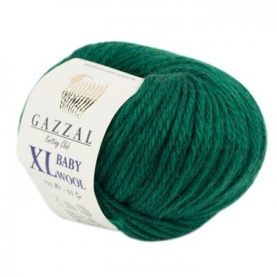 Пряжа GAZZAL Пряжа GAZZAL Baby Wool XL Цвет.814XL Зеленый