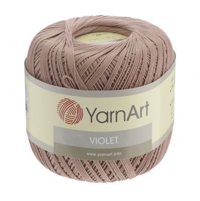 Пряжа YarnArt Пряжа YarnArt Violet Цвет.0015 Темно бежевый