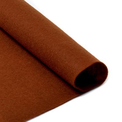 Ткань IDEAL TBY.FLT-S1.692 Фетр листовой мягкий, коричневый