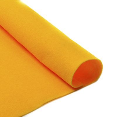 Ткань IDEAL TBY.FLT-S1.640 Фетр листовой мягкий, апельсин