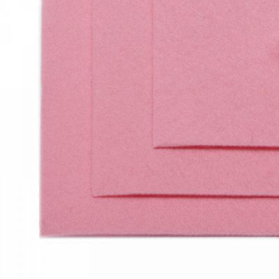 Ткань IDEAL TBY.FLT-H1.613 Фетр листовой жесткий, св.розовый