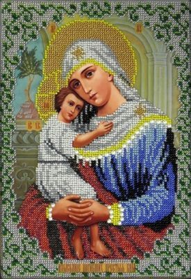 Набор для вышивания иконы Вышиваем бисером L-73 Икона Божией Матери "Взыскание погибших"