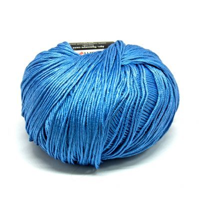 Пряжа Seam Пряжа Seam Premium Silk Цвет.17 небесно-голубой