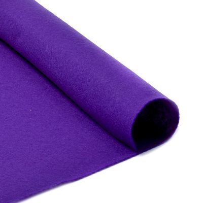 Ткань IDEAL TBY.FLT-S1.620 Фетр листовой мягкий, фиолетовый