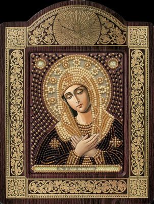 Набор для вышивания иконы Nova Sloboda СН 8022 Богородица 