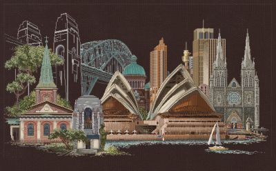 Набор для вышивания Thea Gouverneur 480.05А Сидней