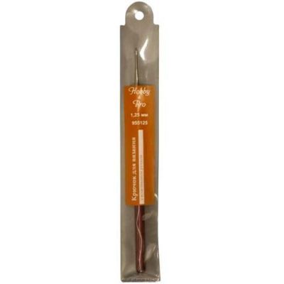 Инструмент для вязания Hobby&Pro 955125 Крючок для вязания с пластиковой ручкой, 1,25мм
