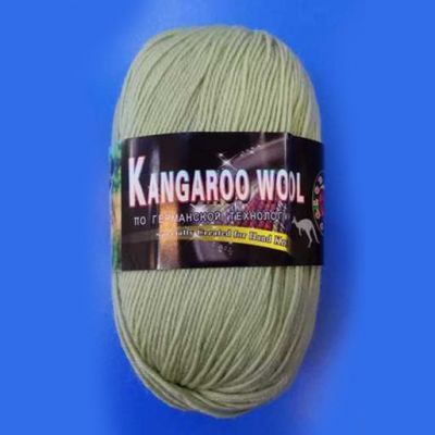 Пряжа Color City Пряжа Color City Kangaroo wool Цвет.2400 Светло-оливковый