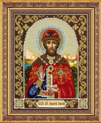 Набор для вышивания иконы Паутинка Б1037 Св.Благов.князь Дмитрий Донской (Паутинка)
