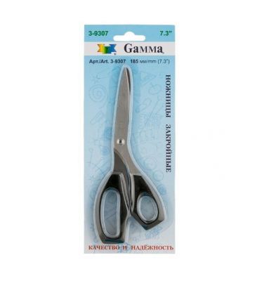 Ножницы для шитья Gamma 3-9307 Ножницы "GAMMA" закройные 185 мм