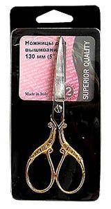 Ножницы Hemline B5416 Ножницы для вышивания с позолоченной ручкой
