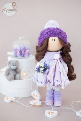 Набор для изготовления игрушки Милота Набор для изготовления кукол "Фиолетта"