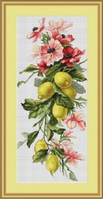Набор для вышивания Luca-S B0210 Композиция с лимоном
