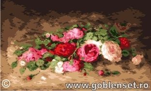 Набор для вышивания Goblenset 1111 Emotia trandafirilor
