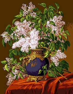 Набор для вышивания Goblenset 0783 White lilacs