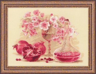 Набор для вышивания Риолис (Сотвори Сама) 1618 "Розовый гранат"