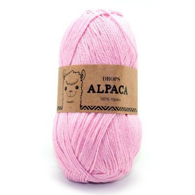 Пряжа DROPS Пряжа DROPS Alpaca Цвет.3140 Light pink/св.розовый