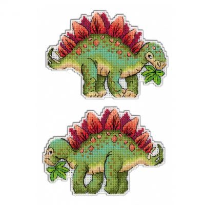 Набор для вышивания МП Студия Р-270 Динозавры. Стегозавр