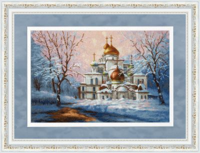 Набор для вышивания Золотое Руно РП-12 Воскресенский собор Новоиерусалимского монастыря