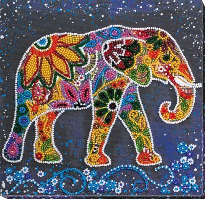 Набор для вышивания Абрис Арт АМВ-046 "Индийский слон"