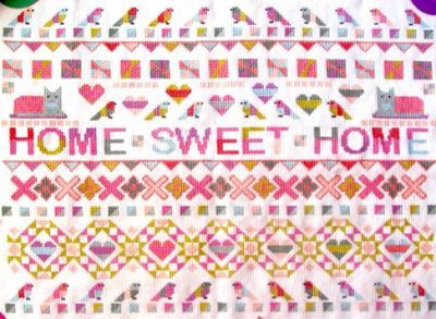Набор для вышивания RIVERDRIFT House RR280 Home Sweet Home PWStyle