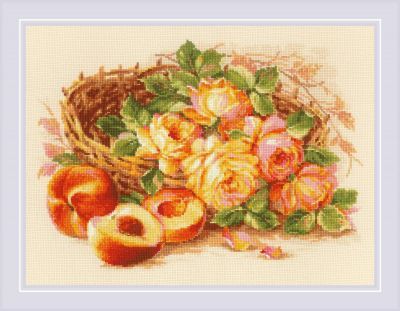 Набор для вышивания Риолис (Сотвори Сама) 1827 "Сочный персик"