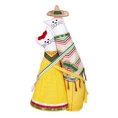 Набор для изготовления игрушки Miadolla C-0228 Коты-обнимашки мексиканцы (Miadolla)