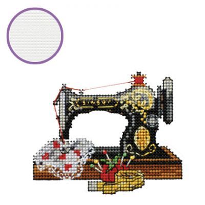 Набор для вышивания Дивная вишня ВР-145 "Швейная машинка"