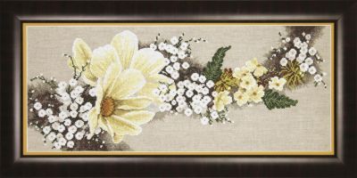 Набор для вышивания Чарiвна Мить М-301 " Белые цветы"