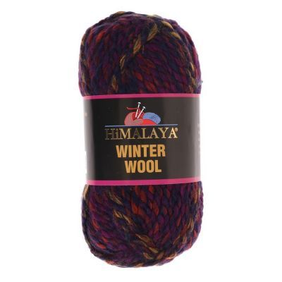 Пряжа Himalaya Пряжа Himalaya Winter wool Цвет.04 сирен.оранж.борд.мел.