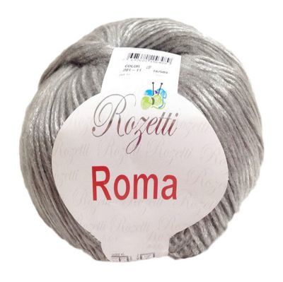 Пряжа Rozetti Пряжа Rozetti Roma Цвет.201-11 Серый