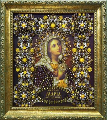 Набор для вышивания Хрустальные грани Ии-18 "Святая Мария Магдалина" - набор