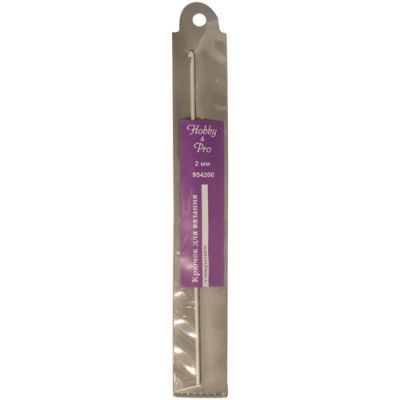 Инструмент для вязания PONY 954200 Крючок для вязания с покрытием, 2мм